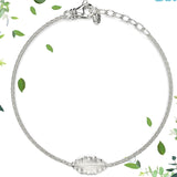 Bracciale Alloro-Successo foglia piccola in Ag925 in tre diversi colori TKNA3002 - TIKA Gioielli Shop