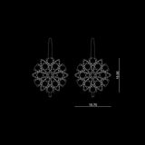 Orecchini in ag925 con zirconi bianchi cod.TKCO6021B013013 - TIKA Gioielli Shop