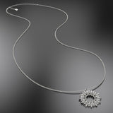 Collana in ag925 con cubic zirconia bianchi cod.TKCO9021+B013013 - TIKA Gioielli Shop