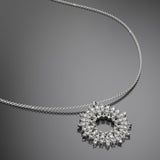 Collana in ag925 con cubic zirconia bianchi cod.TKCO9021+B013013 - TIKA Gioielli Shop