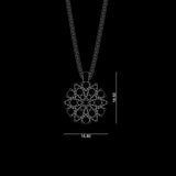 Collana in ag925 con zirconi bianchi cod.TKCO9021B013013 - TIKA Gioielli Shop