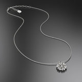 Collana in ag925 con zirconi bianchi cod.TKCO9024B013013 - TIKA Gioielli Shop