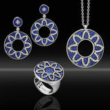 Collana in Ag925 bicolore rodio/rutenio TKCO9029+ - TIKA Gioielli