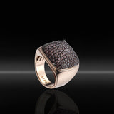 Anello in Ag925 placcato oro e cubic zirconia TKMO3012 in tre varianti - TIKA Gioielli Shop