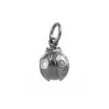 Charms coccinella in Ag925 con finiture in lucido in tre varianti TKNA1000 - TIKA Gioielli Shop