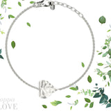 Bracciale Pioppo-Love foglia piccola in Ag925 in tre diversi colori TKNA3007 - TIKA Gioielli Shop