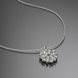 Collana in ag925 con zirconi bianchi cod.TKCO9021B013013