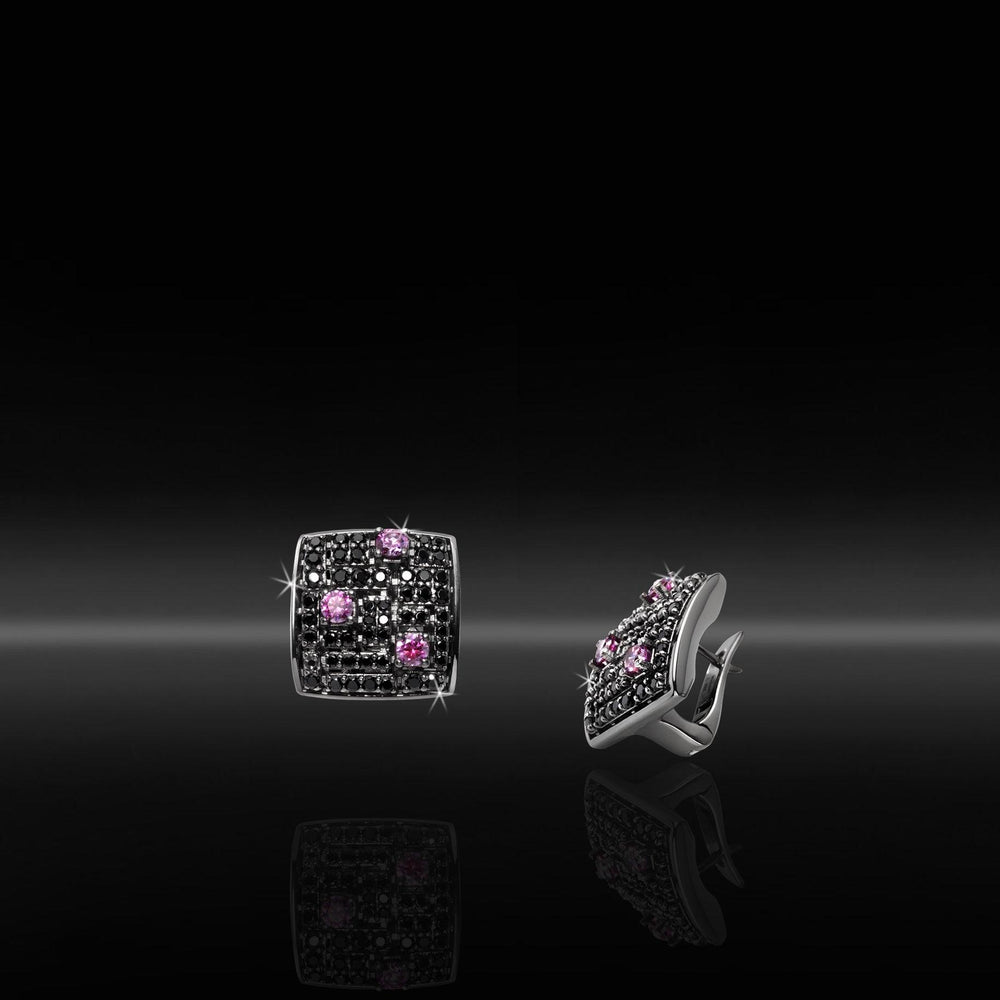 Orecchini in Ag925 placcati in tre varianti di colore TKMO6017+ - TIKA Gioielli Shop