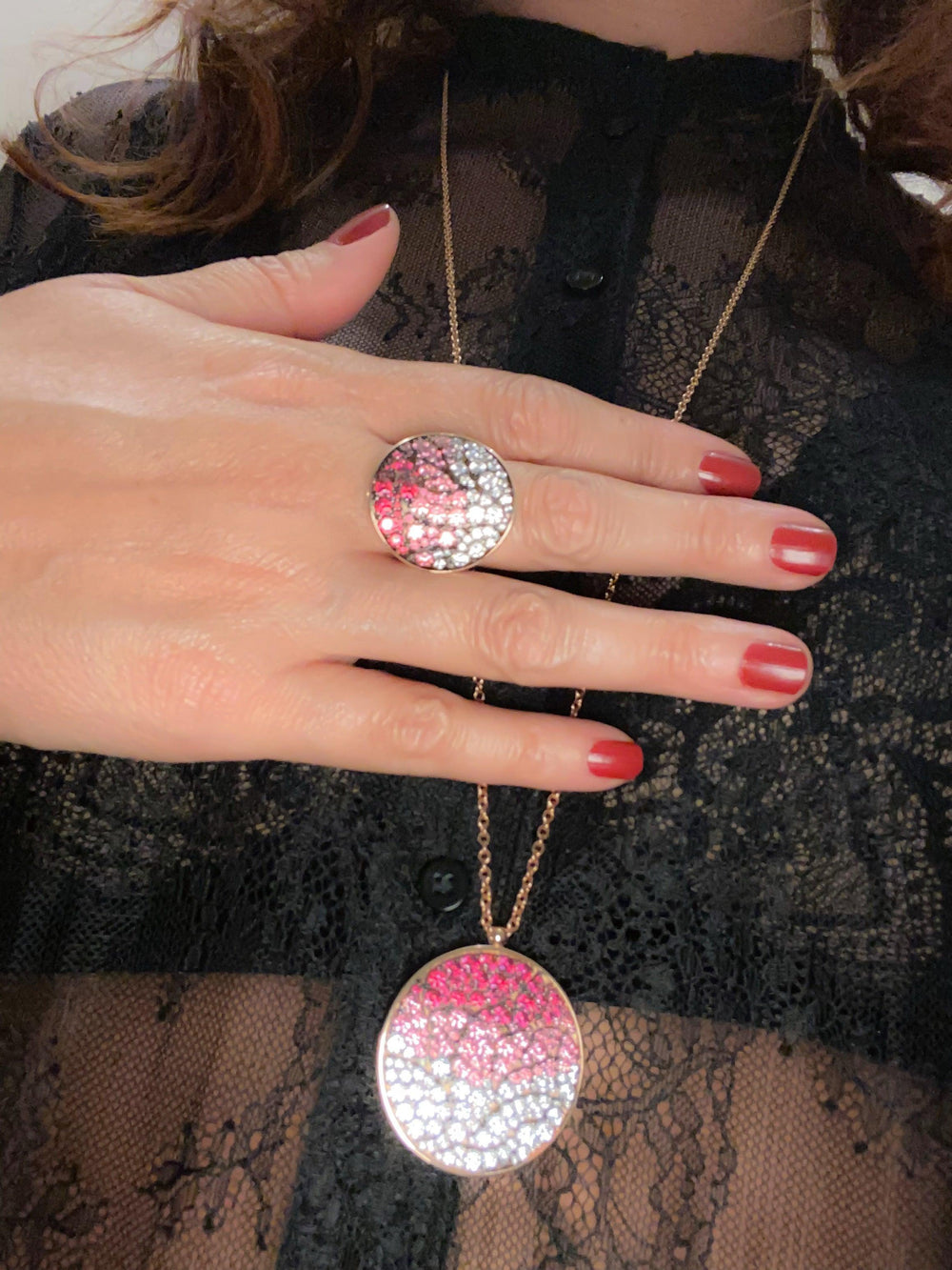 Anello in Ag925 bicolore placcato oro rose TKCO3033 in due varianti TIKA Gioielli Shop